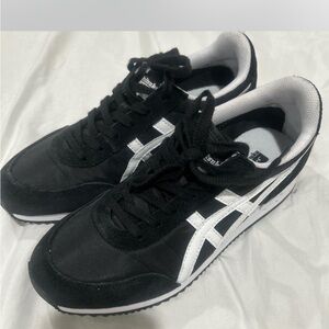 Onitsuka Tiger by Asics Black and White Athletic Shoes